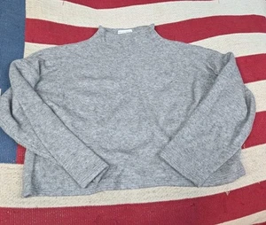 Ripley Rader Sweater Knit Funnel Neck Top Womens 1 Gray - Picture 1 of 6