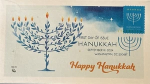 AFDCS 5945 Happy Hanukkah 2024 Digital Color Postmark  - Picture 1 of 1