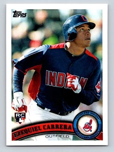 2011 Topps Update #US169 Ezequiel Carrera Cleveland Indians Rookie - Bild 1 von 2