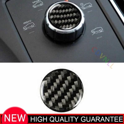 Car Console Driving Mode Swich Ring Trim For Benz ML GL 12-16 Real Carbon Fiber - Image 1 of 4