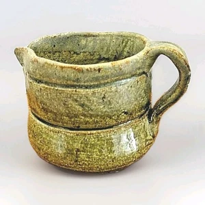 22 Oz. Handmade Pitcher Ceramic Pottery Folk Art Signed By Diana - Picture 1 of 3