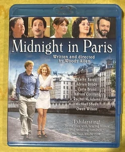 MIDNIGHT IN PARIS (Blu-Ray with Inserts) 2011 Woody Allen, Owen Wilson - Picture 1 of 3