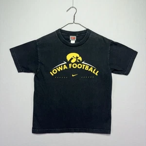 Camiseta de Fútbol De Colección Nike Team Iowa Hawkeyes - Negra - Doble Cara - NIÑOS GRANDES - Imagen 1 de 4