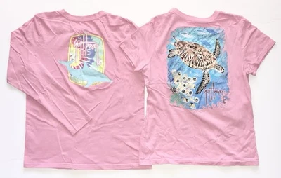 GUY HARVEY T-Shirt Lot Of 2 Womens Small Graphic Print Crewneck Ocean Fishing - Image 1 of 4