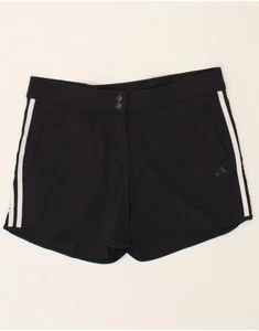 Pantalones Cortos Chinos ADIDAS Climalite para Mujer Reino Unido 16 Grandes W32 Negro Nylon AM09 - Imagen 1 de 3