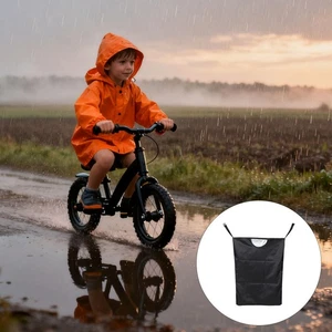 Bike Child Seat Covers - Child Seat Rain Protector Outdoor Cycling Cover - Picture 1 of 12