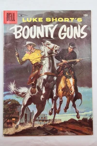 Four Color Comics #739 Luke Short's Bounty Guns VG+/FN- - Picture 1 of 2