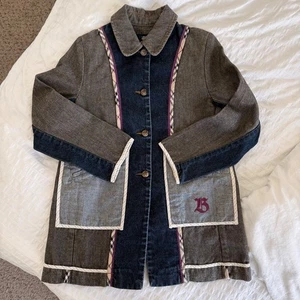 Jacke Mantel Trench Jeans 5T Burberry Blau - Bild 1 von 5