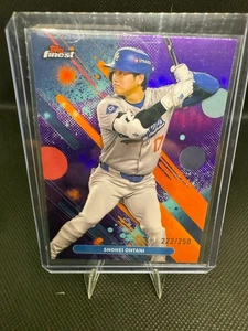 2024 Topps Finest - Uncommon Shohei Ohtani #177 Purple Refractor /250 - Bild 1 von 2