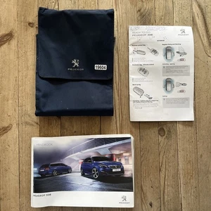 13-17 Peugeot 308 Betriebsanleitung Handbuch Packung und Geldbörse 2015 Ref19604 - Bild 1 von 24