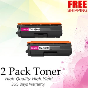 2 Pack TN339 Magenta Toner for Brother MFC8850CDW DCP-L8450CDW Promote - Picture 1 of 1