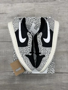 Size 6.5W/5M- Air Jordan 1 Retro OG Low Black Cement - Picture 1 of 5