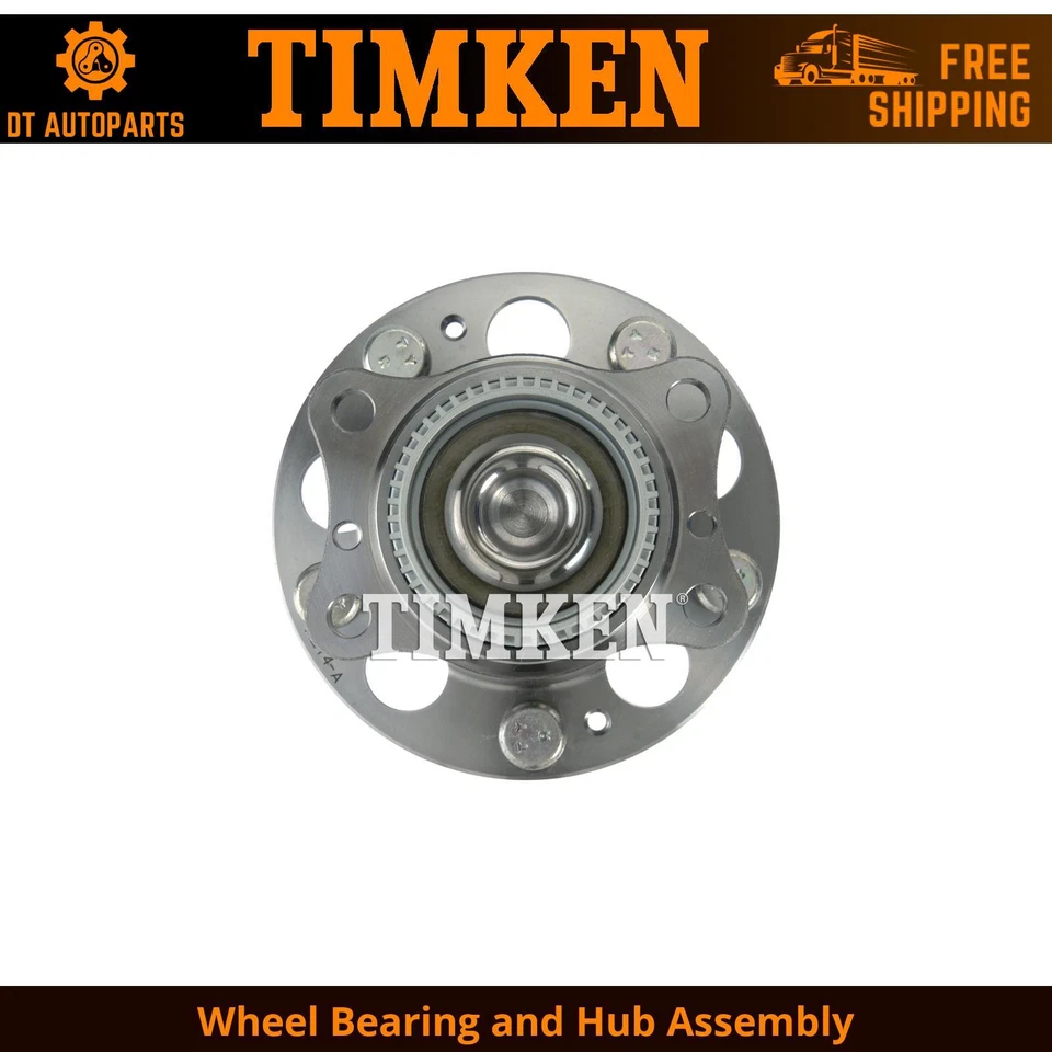 Conjunto de cojinete de rueda y buje trasero Timken 2015 2016 para Kia Forte 2014-2018 tracción delantera Foto 1 de 4