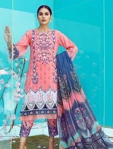 ROYAL LIFE Ready to Wear Damas Césped Shalwar Kameez - Imagen 1 de 10