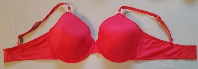 Sujetador push up de soporte rojo Joe Boxer para mujer talla 40D Foto 1 de 4