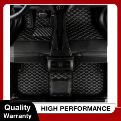 Tapetes de assoalho de carro forro dianteiro e traseiro para Mercedes-Benz 1998-2021 luxo à prova d'água - Imagem 1 de 4