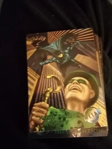 Xm43 DC BATMAN FOREVER METAL TRADING CARD 95 No 22 - Picture 1 of 1