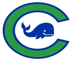 Connecticut Whale Defunct NWHL Hockey Logo Ladies Polo XS-6XL New - Picture 1 of 15