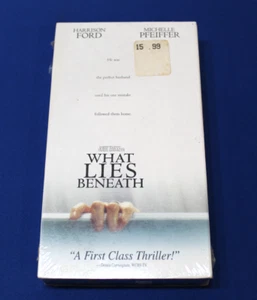 VHS Home Video Cassette Tape SEALED "What Lies Beneath" Harrison Ford - Picture 1 of 2