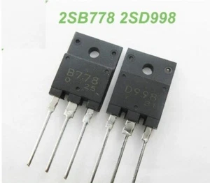 1 coppia Transistor B778+ D998 (2SB778+ 2SD998) - Zdjęcie 1 z 1