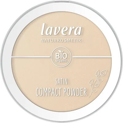 Lavera Satin Compact Powder -Médio 02- nude - Bio-Mandelöl & Bio-Reispulver... - Imagem 1 de 4