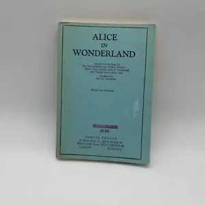 Samuel Französisch Alice im Wunderland Spielskript adaptiert von Eva Le Gallienne 1960 - Bild 1 von 7