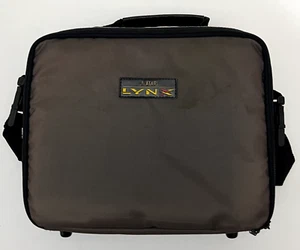 GENUINE OFFICIAL ATARI LYNX TRAVEL CARRY CASE GAME GAMING STORAGE BAG GOOD COND - Picture 1 of 7