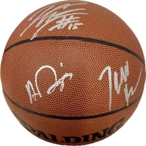 John Wall Anthony Davis Demarcus Cousins Signed Basketball PSA/DNA Autographed K - Picture 1 of 2