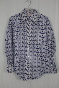 Vintage Deadstock neu aus altem Lagerbestand Manhattan U-30 langärmliges geknöpftes Herrenhemd 15 - 15 1/2 - Bild 1 von 7