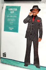 Halloween Dress up Unisex Child Med 8-10 "Gangster Guy Stripe Suit Costume NIP