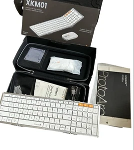ProtoArc Foldable Keyboard and Mouse, XKM01 Folding Bluetooth Keyboard Mouse - Picture 1 of 6