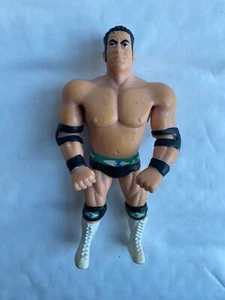 WWF WWE THE ROCK ROCKY MAIVIA BEND EMS SERIE WRESTLING FIGUR JUST TOYS 1997 - Bild 1 von 3