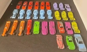 Vintage 1960s Lot of 31 Diecast Tootsie Toy Cars Midgetoy - Picture 1 of 9