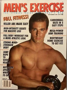 Men’s Exercise magazine - September 1995 - Gay Interest - Picture 1 of 2