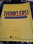 Thinklers! : A Collection Of Brain Ticklers By Kevin J. Brougher (2000, Perfect)