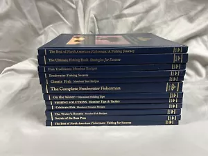 North American Fishing Club Books Set A Lot of 12 Books - Imagen 1 de 13