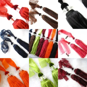 2 x Solitaire curtain tassel tieback curtain embrace cord ties - Picture 1 of 19