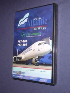 JUST PLANES COCKPIT VIDEO DVD : EURO ATLANTIC AIRWAYS new & sealed - Foto 1 di 2