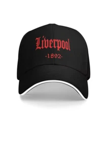 Liverpool 1892 Baseball Cap The Reds Unisex Peaked Cap Sun Protection LFC - Picture 1 of 21
