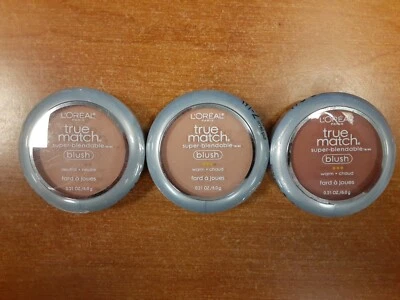 3 Pack: L'Oreal True Match Super Blendable Blush in 3 Different Shades  -   T556 - Image 1 of 3