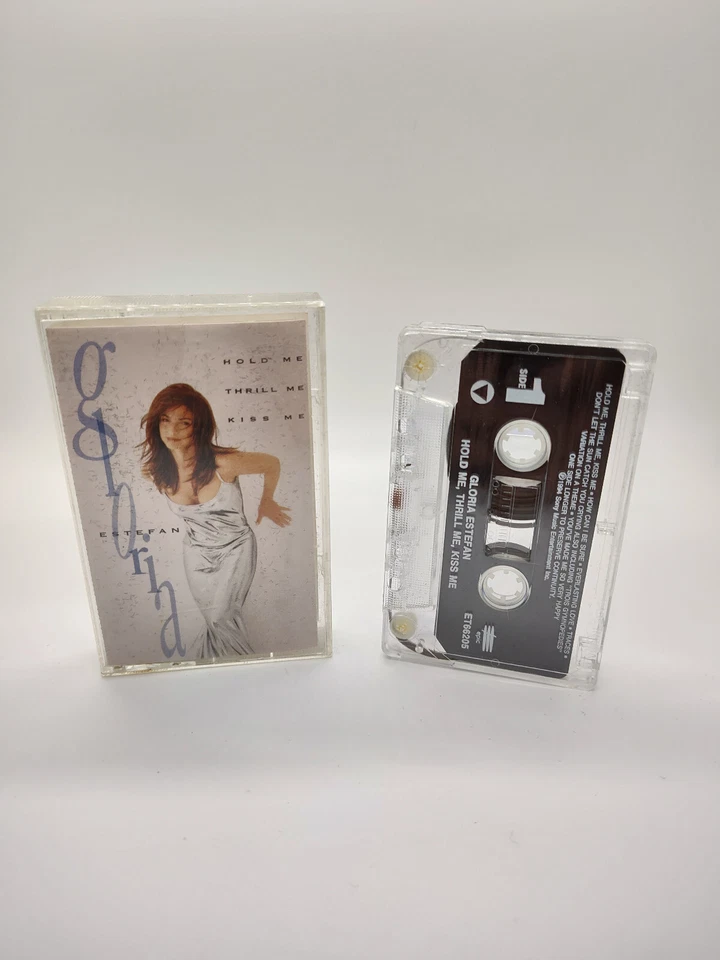 Gloria Estefan Hold Me Thrill Me Kiss Me 1994 Cassette Tape TESTED - Image 1 of 1