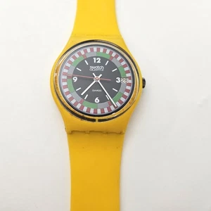 Swatch Standards 1984 - GJ400 - Yellow Racer - Leggermente Usato - - Imagen 1 de 5