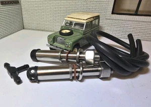 Land Rover Series 2a 3 Stainless Windscreen Screen Washer Nozzle Dual Jets x2 - Picture 1 of 13