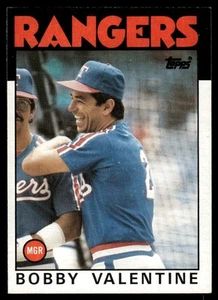 1986 Topps #261 Bobby Valentine - Picture 1 of 2