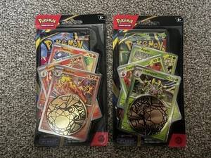 Pokémon TCG: Mega Evolution Phantasmal Flames Blister Pk Set Blaziken Hydrapple - Picture 1 of 2