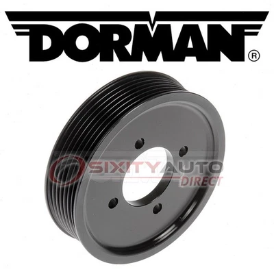 Dorman Engine Water Pump Pulley for 1994-1995 BMW 840Ci 4.0L V8 Belts qd Foto 1 de 4