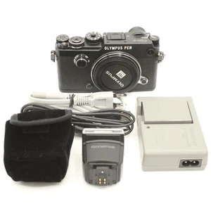 3117 Shots Olympus Pen-F Body Black 20250331-1544 - Picture 1 of 9