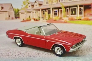 1969 Chevrolet Chevelle SS 396ci V8 Big Block Convertible Maßstab 1:64 Ltd Edion Z - Bild 1 von 5