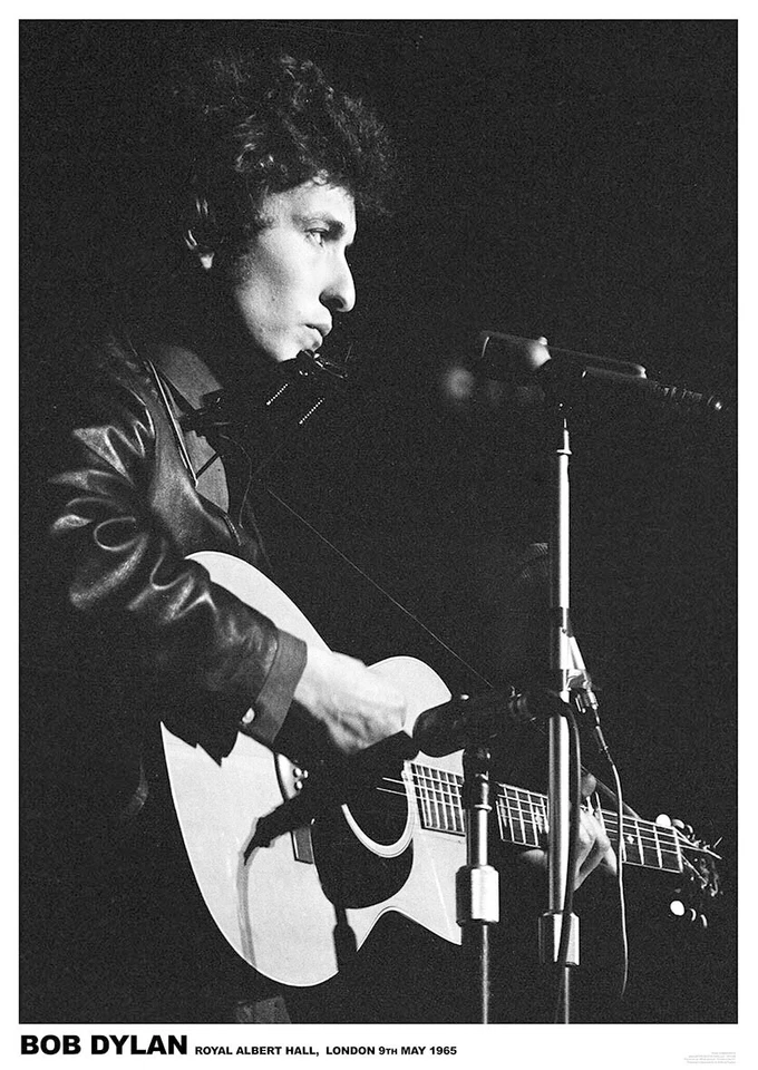 Bob Dylan - Royal Albert Hall 1965 - A4 Mini Print/Poster - Image 1 of 1