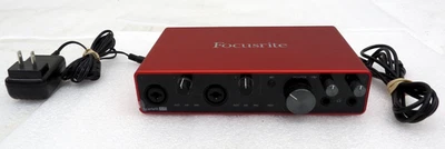 Focusrite Scarlett 8i6 3rd Gen Audio USB Interface Red 2 Channel W/Power Cord - Image 1 of 4